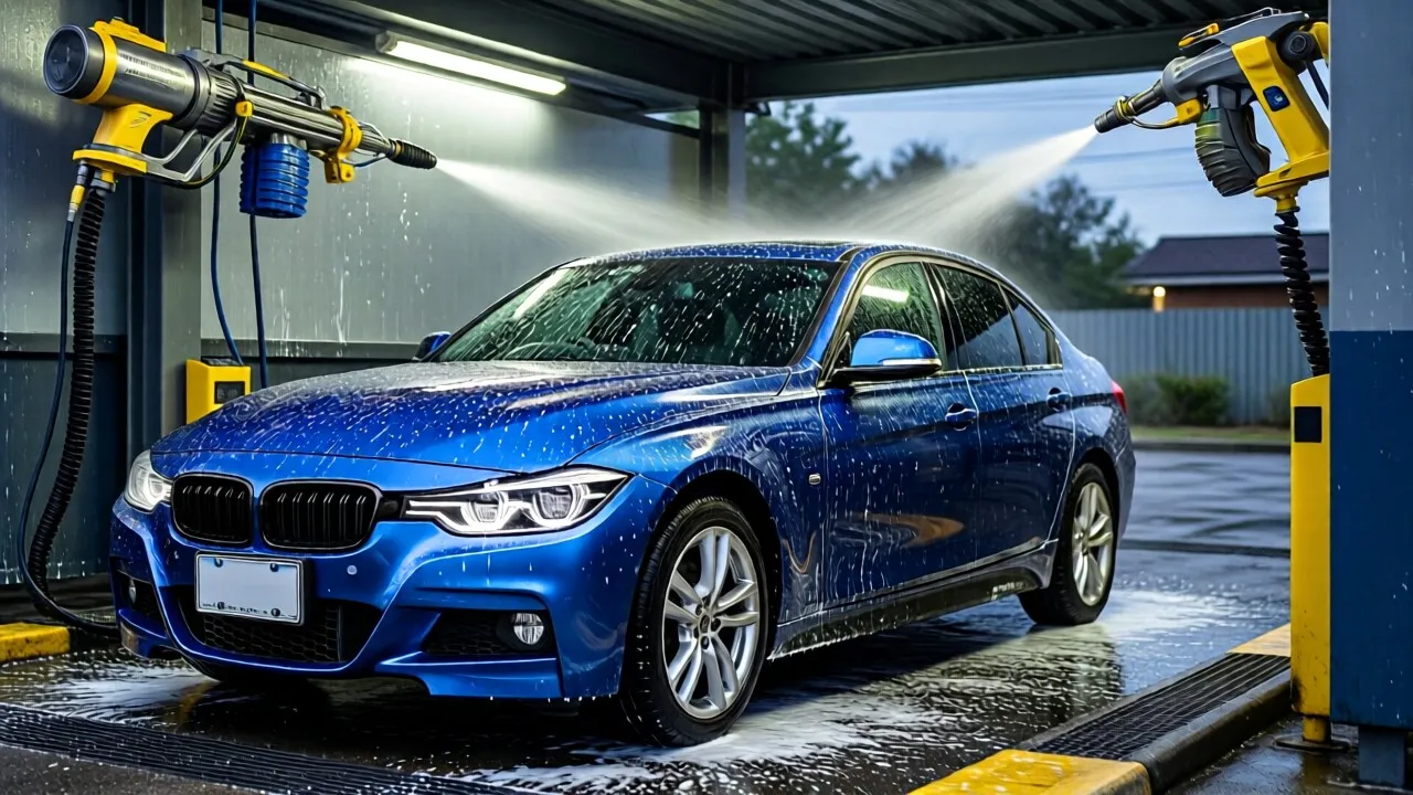 Автомойка «Transform detailing auto, центр автомойки и шиномонтажа» — Звенигород, Парковая улица, вл22