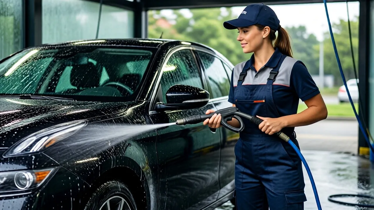 Автомойка «Hh carwash, теплая мойка самообслуживания» — Барнаул, улица Кутузова, 70