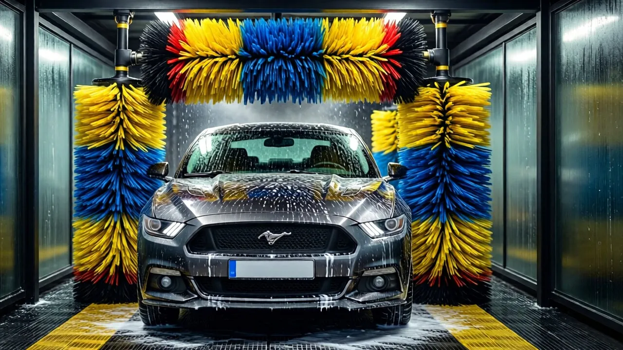 Автомойка «RobotCarWash, бесконтактная автоматизированная робот-мойка с сухой зоной» — Бийск, улица им. Героя Советского Союза Васильева, 60/2