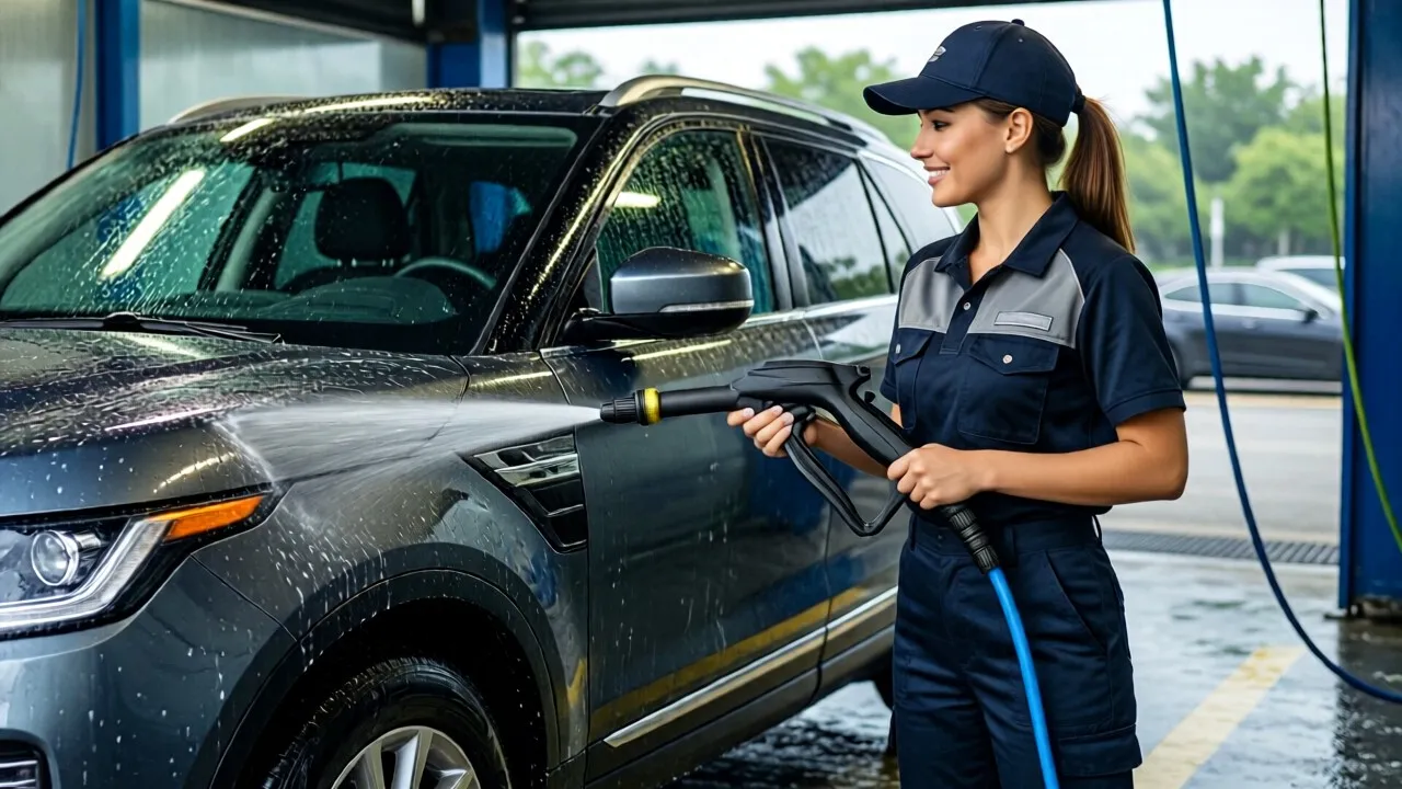 Автомойка «Автомойка самообслуживания» — Подольск, Советская улица, 25а