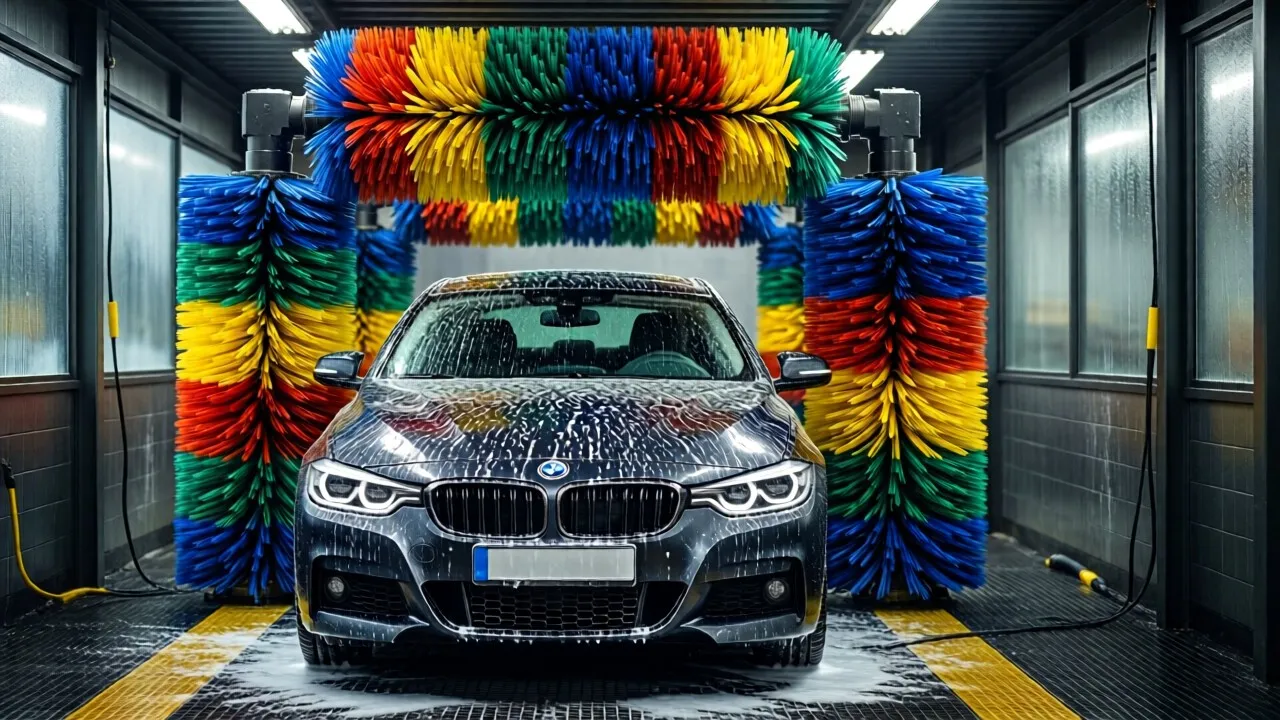 Автомойка «Мой сам» — пос. Октябрьской фабрики, посёлок Октябрьской фабрики, 2