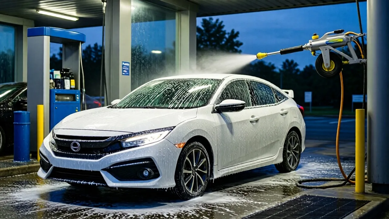 Автомойка «Crystal Clean Car, автомойка» — Домодедово, улица Корнеева, 25