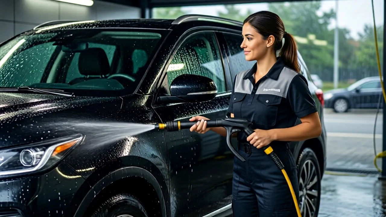 Автомойка «Green auto, автомойка» — Зеленоград, проспект Генерала Алексеева, 7