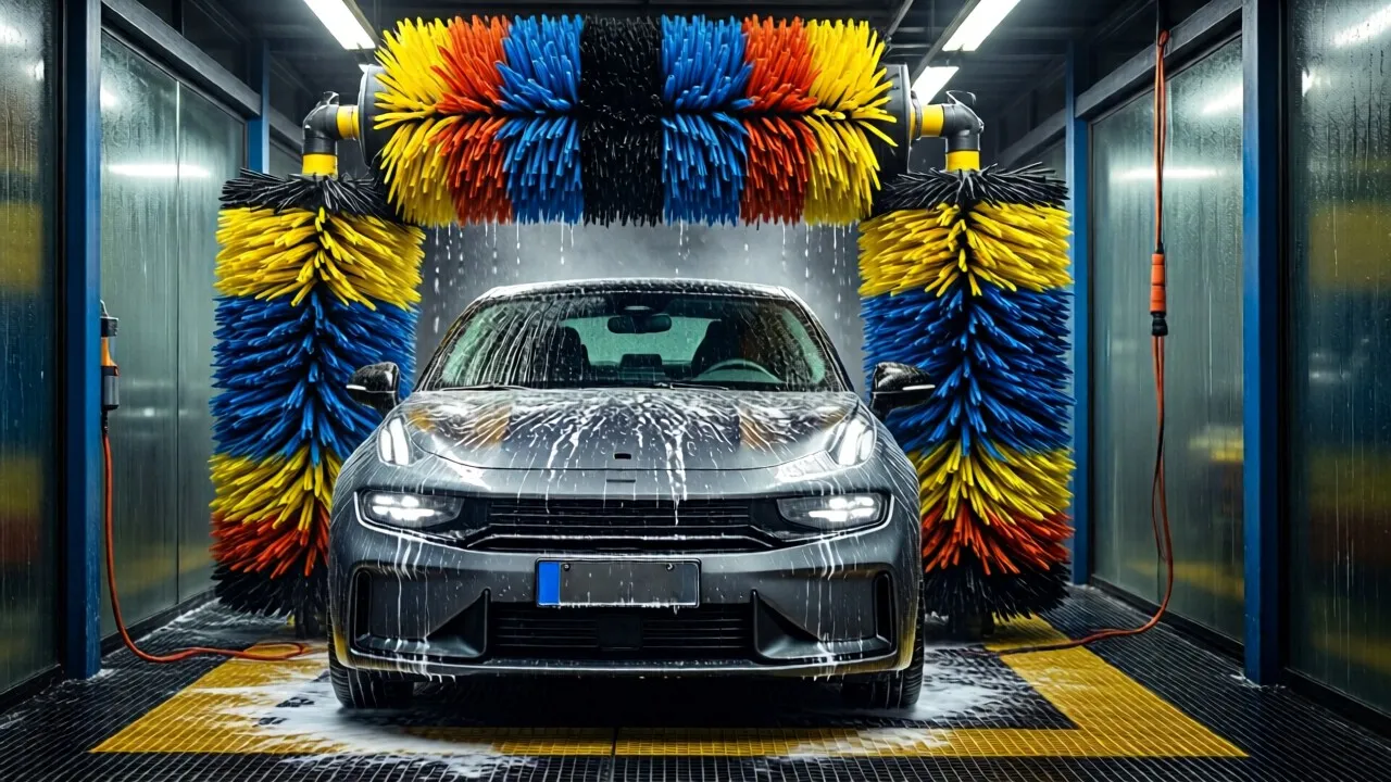 Автомойка «GreenWash, автокомплекс» — рп. Нахабино, Советская улица, 101а ст1